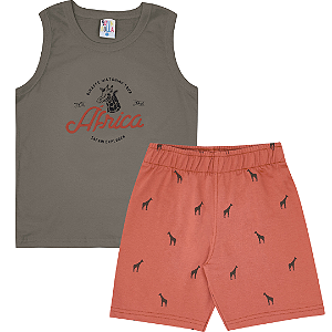 CONJUNTO PULLA BULLA 49265 MILITAR 1 ANO