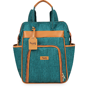 MOCHILA HUG CHICAGO MULTIFUNCIONAL VERDE