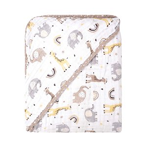 TOALHA SOFT BUBLIM PETIT - GIRAFA