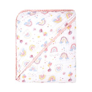 TOALHA SOFT BUBLIM PETIT - ARCO IRIS