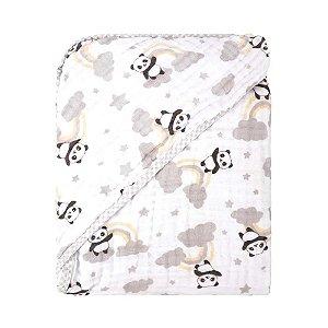 TOALHA SOFT BUBLIM PETIT - PANDA