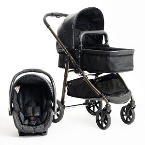 TRAVEL SYSTEM GALZERANO EXTREME MUST PRETO ATÉ 22 QUILOS