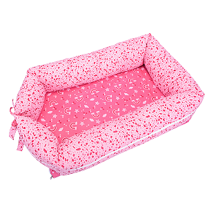 NINHO CAPADOCIA COM MOSQUITEIRO REF3582 ROSA