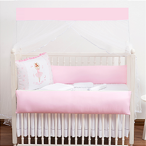 KIT DE BERCO BRUBRELEL JUJU BABY - BAILARINA ROSA