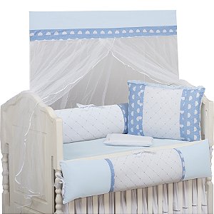 KIT DE BERCO BRUBRELEL ENCANTO CEU AZUL