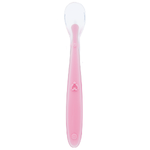COLHER SILICONE BUBA 14682 ROSA