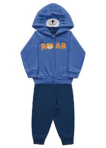 MOLETOM KIKO KIKA 12165 AZUL GRANDE