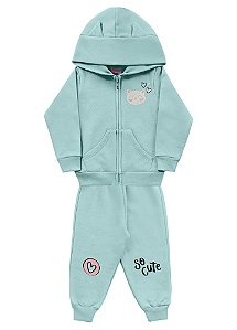 MOLETOM KIKO KIKA 12297 VERDE AGUA MEDIO
