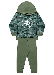 MOLETOM KIKO KIKA 12181 MILITAR 1 ANO
