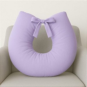 ALMOFADA DE AMAMENTACAO TIQUINHO LILAS