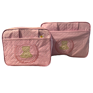 KIT BOLSA DOCE COMECO C/2UNIDADES - PROMOCIONAL ROSA