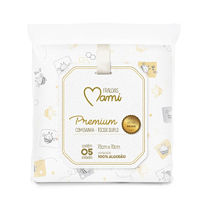 FRALDA MAMI PREMIUM BAINHA REF0751 NEUTRO