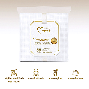 FRALDA MAMI PREMIUM BAINHA REF1098 BRANCO
