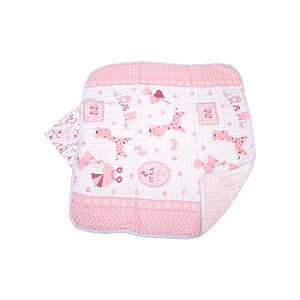TOALHA SOFT BABY NICE GIRAFA