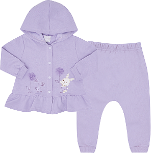 MOLETOM PULLA BULLA 50126 LILAS GRANDE