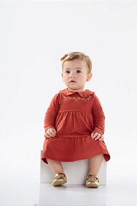 VESTIDO PULLA BULLA 50104 FERRUGEM GRANDE