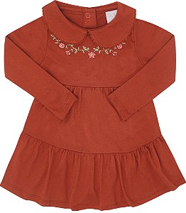VESTIDO PULLA BULLA 50104 FERRUGEM GG