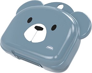 SABONETEIRA DECORA BEAR AZUL