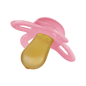 CHUPETA MAM ORIGINAL START BORRACHA NATURAL CH11112 ROSA - 0 A 2 MESES