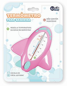TERMOMETRO BANHEIRA UNIK ROSA