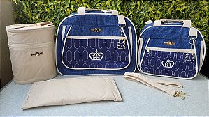 KIT BOLSA LUDY 5PCS- REF45/46 MARINHO