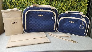 KIT BOLSA LUDY 4PCS- REF 70/71 MARINHO