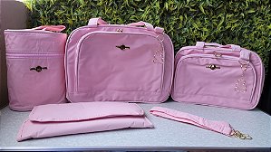 KIT BOLSA LUDY 4PCS- REF 70/71 ROSA