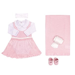 SAIDA DE MATERNIDADE FOFINHO 125006 ROSA
