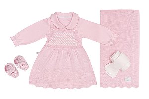 SAIDA DE MATERNIDADE FOFINHO 125000 ROSA