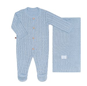 SAIDA DE MATERNIDADE FOFINHO 125016 AZUL