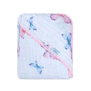 TOALHA SOFT BABY JOY BORBOLETINHAS