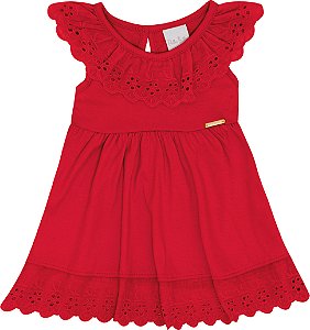 VESTIDO PULLA BULLA 50510 VERMELHO GRANDE