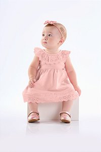 VESTIDO PULLA BULLA 50510 ROSA GRANDE
