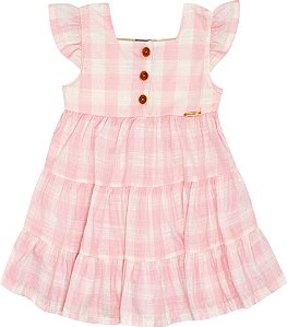 VESTIDO PULLA BULLA 50512 ROSA GRANDE