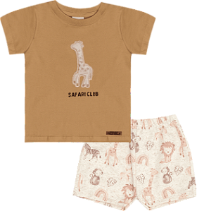 CONJUNTO PULLA BULLA 50565 CARAMELO GG