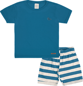 CONJUNTO PULLA BULLA 50674 AZUL 3 ANOS