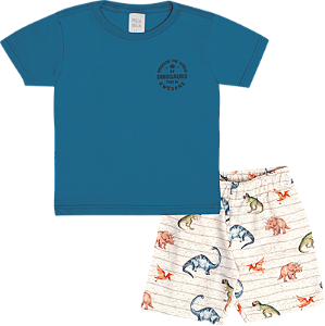 CONJUNTO PULLA BULLA 50672 AZUL 3 ANOS