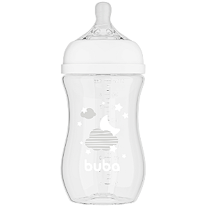 MAMADEIRA BUBA 270ml ANTICÓLICA NUVEM BRANCO