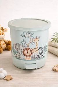 LIXEIRA PLASUTIL DECORA PEDAL - SAFARI