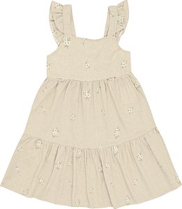 VESTIDO PULLA BULLA 52212 CRU 1 ANO