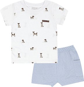 CONJUNTO PULLA BULLA 52168 BRANCO GRANDE