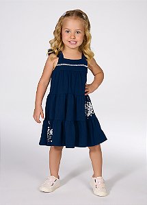 VESTIDO KIKO KIKA 13134 MARINHO 1 ANO