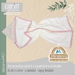TOALHAO SOFT LOUPIOT NATURE ROSE