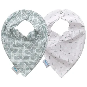 BABADOR BANDANA BABY JOY CLASSICOS VERDE