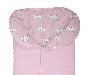 PORTA BEBE BUBLIM MALHAS PANDA