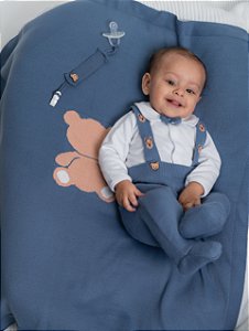 SAIDA DE MATERNIDADE FOFINHO 125024 AZUL