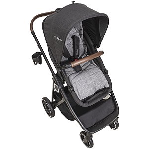 PROTETOR PARA CARRINHO FLUFFY KIDDO GRAFITE