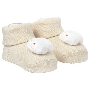 MEIA PIMPOLHO BICHINHO CREME 00 A 15