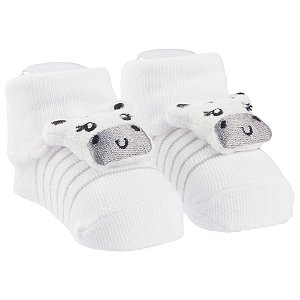 MEIA PIMPOLHO BICHINHO BRANCO 00 A 15