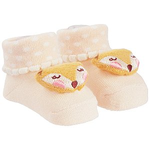 MEIA PIMPOLHO BICHINHO LED ROSE 00 A 15